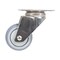 Vestil Thermoplastic Rubber Swivel Caster 3 In. Diameter x 1 In. Width 225 Lb. Capacity Gray CST-E-SS-3X1TPR-S - alternate 6